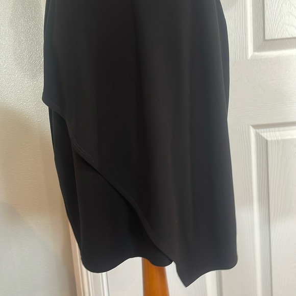 Bebe dress off the shoulder sexy illusion side cutouts mini black womens size 12 - Picture 3 of 15